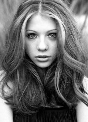 Michelle Trachtenberg Poster BW #2 