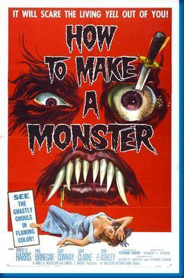 How To Make A Monster poster 16inx24in 