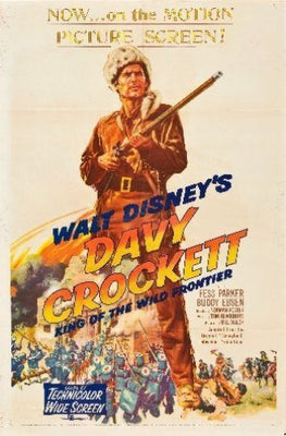 Davy Crockett Poster 24inx36in The Poster Depot