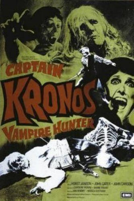 Captain Kronos Vampire Hunter Movie Poster Metal Poster Choose Style The Poster Depot
