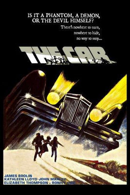 The Car movie poster Metal Print 8in x 12in