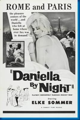Daniella By Night Elke Sommer poster