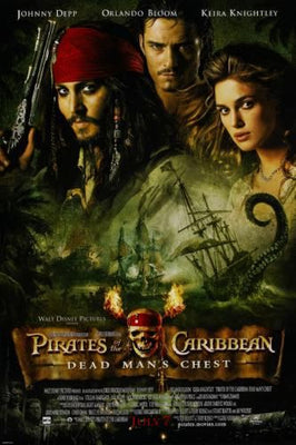 Pirates Of The Caribbean Dead Man's Chest poster Art for sale cheap United States USA