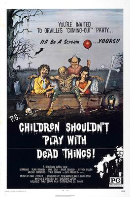 Children Shouldn't Play With Dead Things Metal Print 8in x 12in The Poster Depot