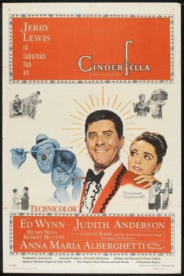 Cinderfella movie poster Metal Print 8in x 12in
