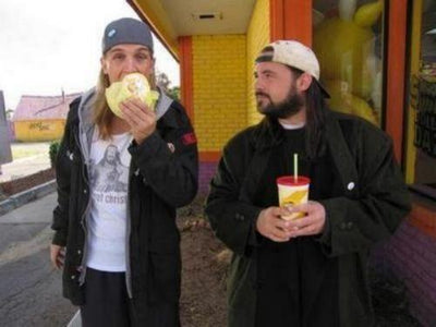 Clerks 2 Jay And Silent Bob movie poster Metal Print 8in x 12in