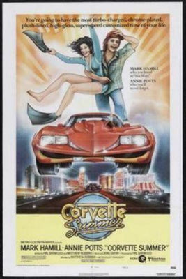 Corvette Summer Metal Movie Poster 8in x 12in