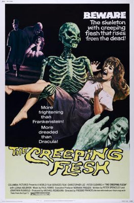 Creeping Flesh Metal Print 8in x 12in