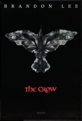 Crow movie poster Metal Print 8in x 12in