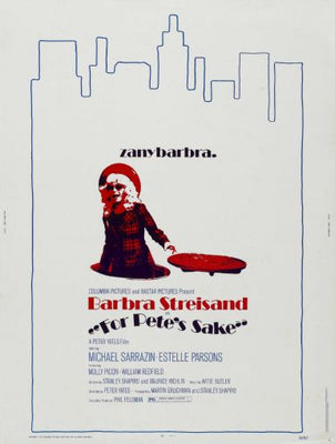 For Petes Sake poster Barbara Streisand for sale cheap United States USA