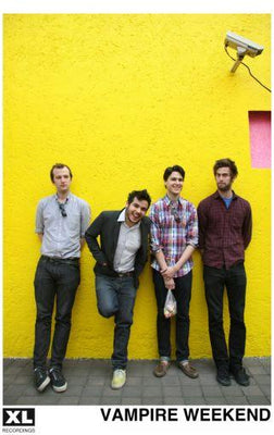 Vampire Weekend Metal Print 8in x 12in The Poster Depot