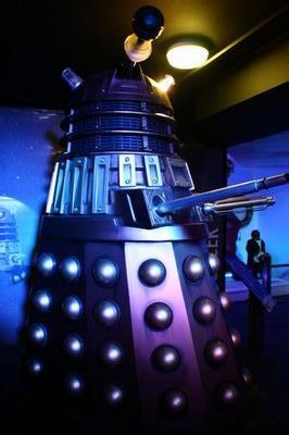 Dalek Dr Who poster tin Metal Print Wall Art