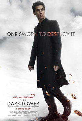 The Dark Tower movie poster Metal Print 8in x 12in