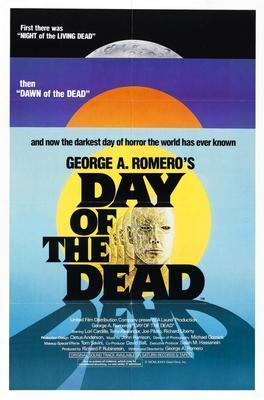 Day Of The Dead movie poster Metal Print 8in x 12in