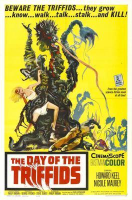 Day Of The Triffids The movie poster Metal Print 8in x 12in