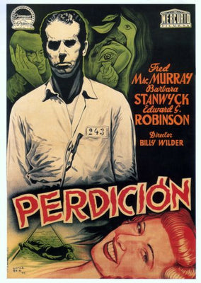 Double Indemnity Perdicion poster 24in x 36in The Poster Depot