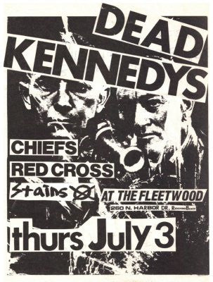 Dead Kennedys poster 11x17 The Poster Depot