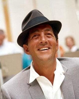 Dean Martin Fedora poster tin Metal Print Wall Art