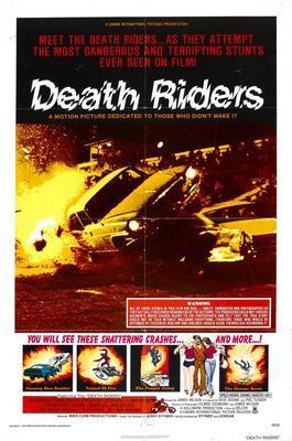 Deathriders movie poster Metal Print 8in x 12in