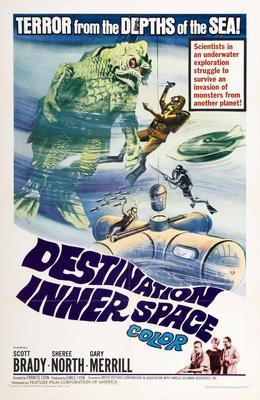Destination Inner Space Movie Poster Metal Poster Choose Style The Poster Depot