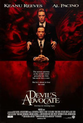 The Devils Advocate Metal Movie Poster 8in x 12in