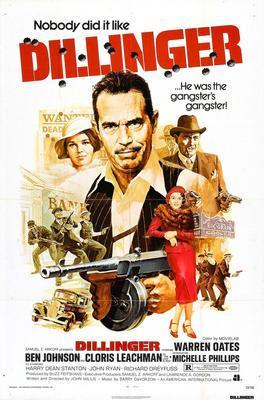 Dillinger movie poster Metal Print 8in x 12in