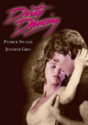 Dirty Dancing Grey Swayze movie poster Metal Print 8in x 12in