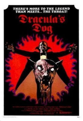 Draculas Dog movie poster Metal Print 8in x 12in