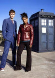 David Tennant Freema Agyeman poster tin Metal Print Wall Art