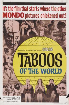 Taboos Of The World Poster On Sale United States
