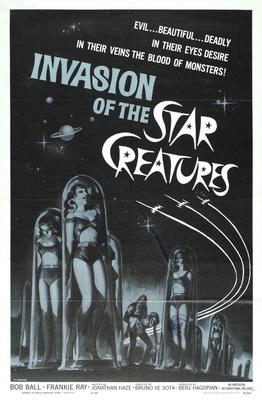 Invasion Of The Star Creatures poster for sale cheap United States USA