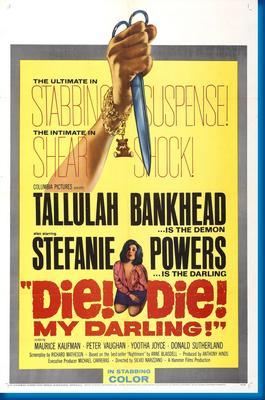 Die Die My Darling Metal Movie Poster 8in x 12in