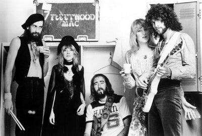 Fleetwood Mac Poster Black and White 24x36 United States USA