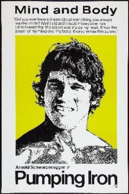 Pumping Iron Poster 27inx40in Schwarzeneggar The Poster Depot