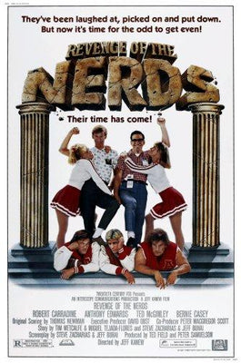 Revenge Of The Nerds Metal Movie Poster 8in x 12in The Poster Depot