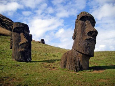 Easter Island movie poster Metal Print 8in x 12in