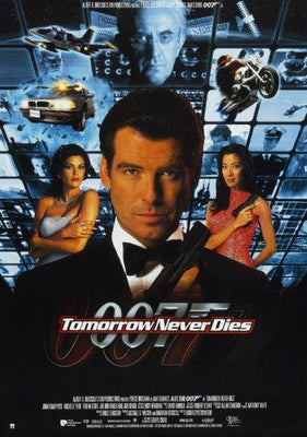 Tomorrow Never Dies Metal Movie Poster 8in x 12in The Poster Depot