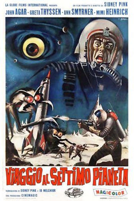 Journey To Seventh Planet Italian poster 27x40 The Poster Depot