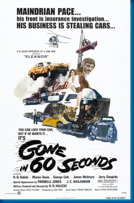 Gone In 60 Seconds poster for sale cheap United States USA
