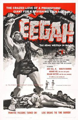 Eegah Metal Movie Poster 8in x 12in