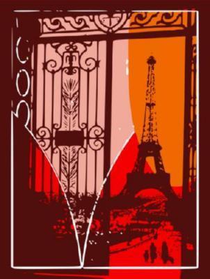 Eiffel Tower Pop Art Poster 16x24 The Poster Depot