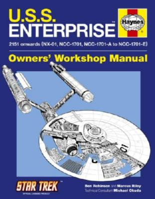 U.S.S. Enterprise Haynes Manual Poster 11x17 The Poster Depot