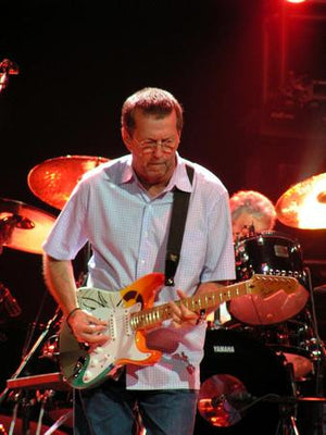 Eric Clapton Poster On Stage 11x17 The Poster Depot