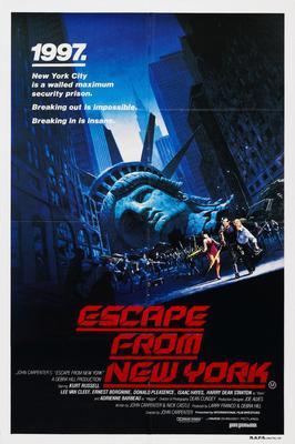 Escape From New York Movie poster for sale cheap United States USA