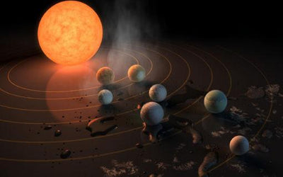Exoplanets Metal Print 8in x 12in