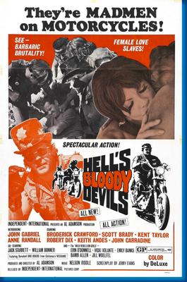 Hells Bloody Devils poster for sale cheap United States USA