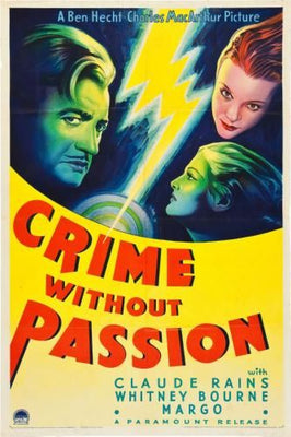 Crime Without Passion poster 24in x 36in The Poster Depot