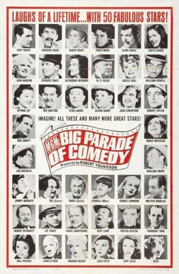 Big Parade Of Comedy movie poster Metal Print 8in x 12in