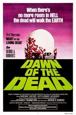 Dawn Of The Dead Movie Poster Metal Poster Choose Style The Poster Depot