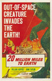 20 Million Miles To Earth poster 11x17 The Poster Depot